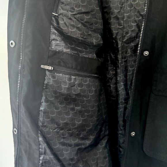 Scottevest Rhonda Trench Coat with hidden pockets S Black Like New - Picture 8 of 16